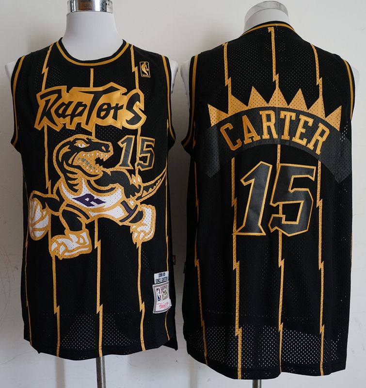 Men Toronto Raptors #15 carter Black Elite Nike NBA Jerseys->miami heat->NBA Jersey